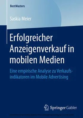 Meier | Erfolgreicher Anzeigenverkauf in mobilen Medien | E-Book | sack.de