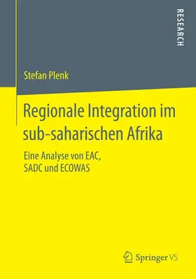 Plenk |  Regionale Integration im sub-saharischen Afrika | Buch |  Sack Fachmedien