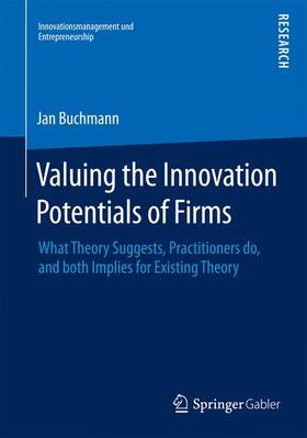Buchmann |  Valuing the Innovation Potentials of Firms | Buch |  Sack Fachmedien