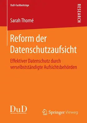 Thomé | Reform der Datenschutzaufsicht | E-Book | sack.de