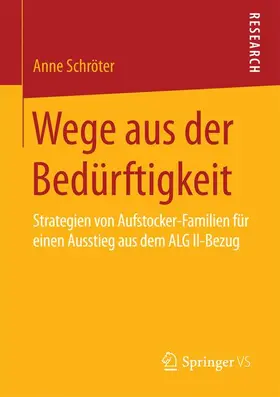 Schröter |  Wege aus der Bedürftigkeit | Buch |  Sack Fachmedien