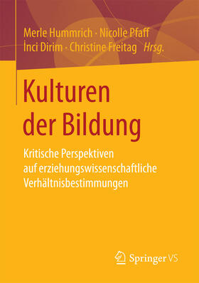 Hummrich / Pfaff / Dirim |  Kulturen der Bildung | eBook | Sack Fachmedien