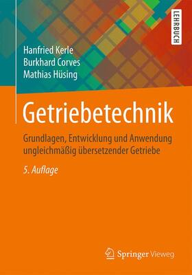 Kerle / Hüsing / Corves |  Getriebetechnik | Buch |  Sack Fachmedien