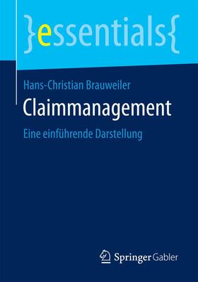 Brauweiler |  Claimmanagement | Buch |  Sack Fachmedien