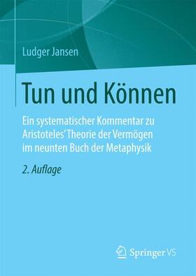 Jansen |  Tun und Können | Buch |  Sack Fachmedien