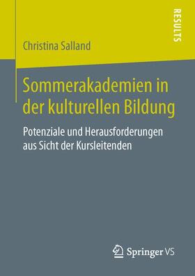 Salland |  Sommerakademien in der kulturellen Bildung | Buch |  Sack Fachmedien