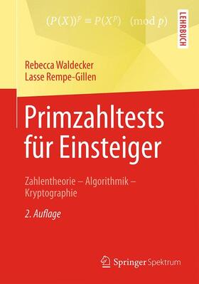 Rempe-Gillen / Waldecker |  Primzahltests für Einsteiger | Buch |  Sack Fachmedien