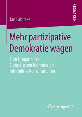 Labitzke |  Mehr partizipative Demokratie wagen | Buch |  Sack Fachmedien