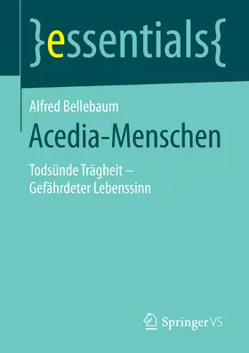 Bellebaum |  Acedia-Menschen | eBook | Sack Fachmedien