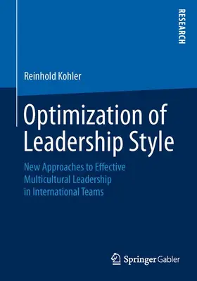 Kohler |  Optimization of Leadership Style | Buch |  Sack Fachmedien