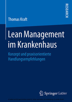 Kraft |  Lean Management im Krankenhaus | eBook | Sack Fachmedien