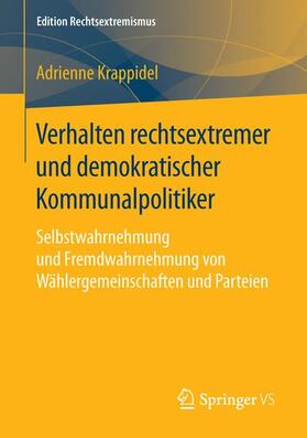 Krappidel |  Verhalten rechtsextremer und demokratischer Kommunalpolitiker | Buch |  Sack Fachmedien