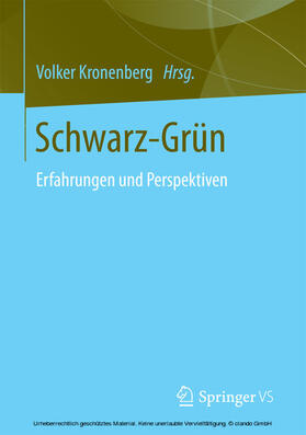 Kronenberg |  Schwarz-Grün | eBook | Sack Fachmedien