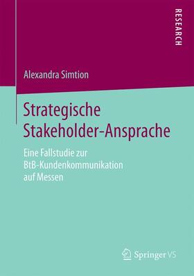 Simtion |  Strategische Stakeholder-Ansprache | Buch |  Sack Fachmedien