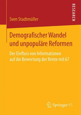 Stadtmüller |  Demografischer Wandel und unpopuläre Reformen | Buch |  Sack Fachmedien