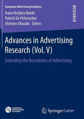 Banks / Okazaki / De Pelsmacker |  Advances in Advertising Research (Vol. V) | Buch |  Sack Fachmedien