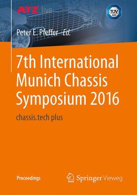 Pfeffer |  7th International Munich Chassis Symposium 2016 | Buch |  Sack Fachmedien
