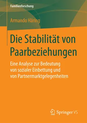 Häring |  Die Stabilität von Paarbeziehungen | eBook | Sack Fachmedien