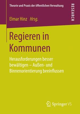 Hinz |  Regieren in Kommunen | Buch |  Sack Fachmedien