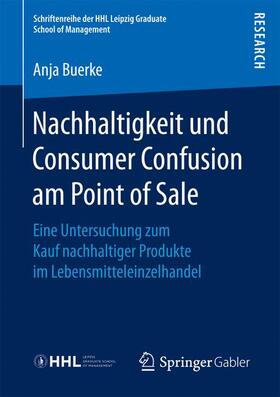 Buerke |  Nachhaltigkeit und Consumer Confusion am Point of Sale | Buch |  Sack Fachmedien