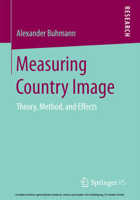 Buhmann |  Measuring Country Image | eBook | Sack Fachmedien