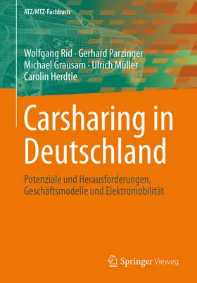 Rid / Parzinger / Grausam | Carsharing in Deutschland | E-Book | sack.de