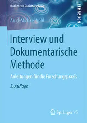 Nohl |  Interview und Dokumentarische Methode | eBook | Sack Fachmedien