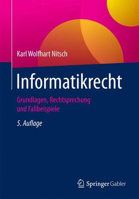 Nitsch |  Informatikrecht | Buch |  Sack Fachmedien