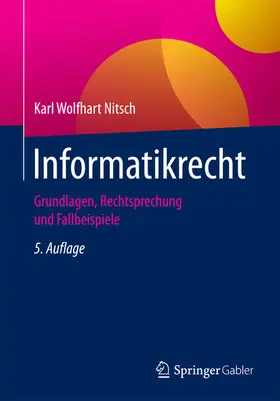 Nitsch | Informatikrecht | E-Book | sack.de