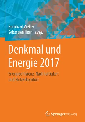 Weller / Horn |  Denkmal und Energie 2017 | eBook | Sack Fachmedien