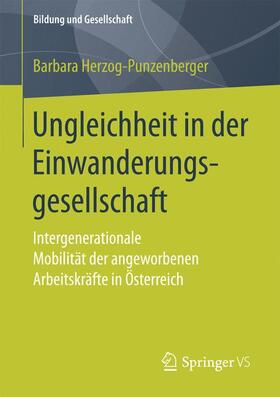 Herzog-Punzenberger |  Ungleichheit in der Einwanderungsgesellschaft | Buch |  Sack Fachmedien