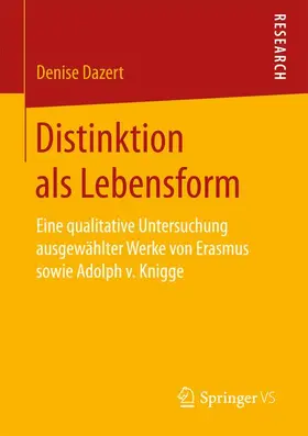 Dazert |  Distinktion als Lebensform | Buch |  Sack Fachmedien