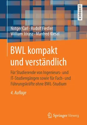 Carl / Kiesel / Fiedler |  BWL kompakt und verständlich | Buch |  Sack Fachmedien