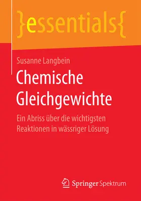 Langbein |  Chemische Gleichgewichte | eBook | Sack Fachmedien