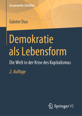 Dux |  Demokratie als Lebensform | eBook | Sack Fachmedien