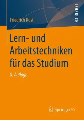 Rost |  Lern- und Arbeitstechniken für das Studium | Buch |  Sack Fachmedien