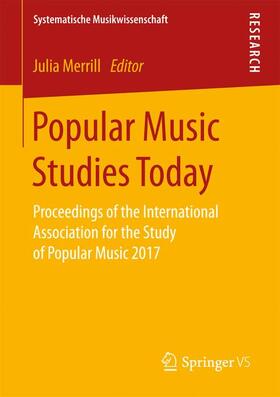 Merrill |  Popular Music Studies Today | Buch |  Sack Fachmedien