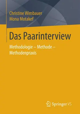 Wimbauer / Motakef |  Das Paarinterview | Buch |  Sack Fachmedien