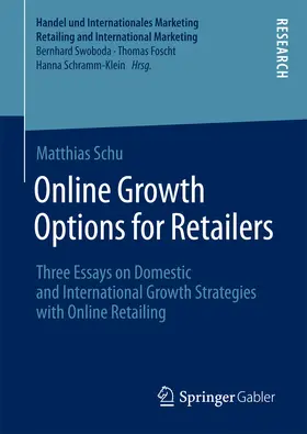 Schu |  Online Growth Options for Retailers | eBook | Sack Fachmedien