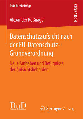 Roßnagel |  Datenschutzaufsicht nach der EU-Datenschutz-Grundverordnung | eBook | Sack Fachmedien