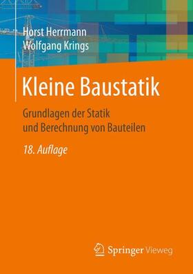 Herrmann / Krings |  Kleine Baustatik | Buch |  Sack Fachmedien