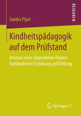 Piper |  Kindheitspädagogik auf dem Prüfstand | Buch |  Sack Fachmedien