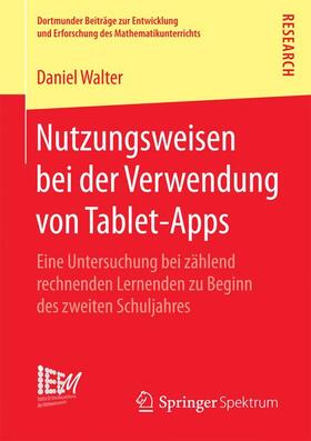 Walter |  Nutzungsweisen bei der Verwendung von Tablet-Apps | Buch |  Sack Fachmedien