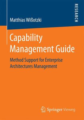 Wißotzki |  Capability Management Guide | Buch |  Sack Fachmedien