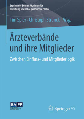 Spier / Strünck |  Ärzteverbände und ihre Mitglieder | eBook | Sack Fachmedien