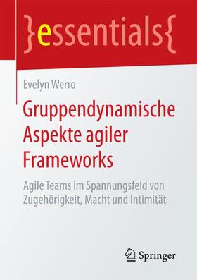 Werro |  Gruppendynamische Aspekte agiler Frameworks | Buch |  Sack Fachmedien