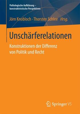 Schlee / Knobloch |  Unschärferelationen | Buch |  Sack Fachmedien