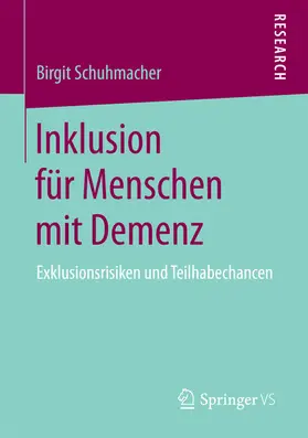 Schuhmacher | Inklusion für Menschen mit Demenz | E-Book | sack.de