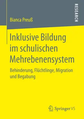 Preuß |  Inklusive Bildung im schulischen Mehrebenensystem | Buch |  Sack Fachmedien