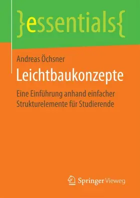 Öchsner |  Leichtbaukonzepte | Buch |  Sack Fachmedien